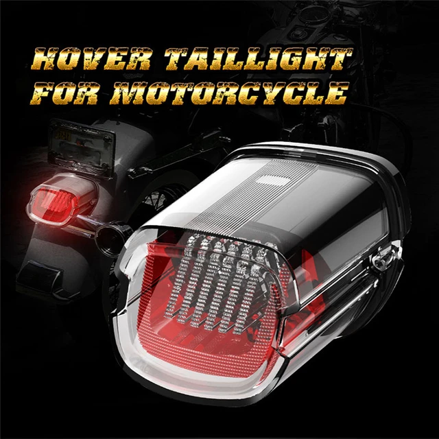 Feu arrière LED pour motos harley-davidson Sportster Softail Dyna, feux de  Stop et de Stop, clignotants - AliExpress