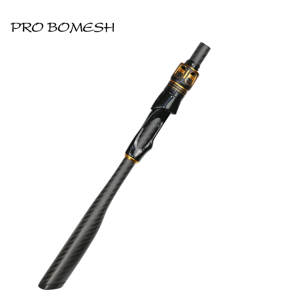 Pro Bomesh 1 Set Taper Carbon Tube 33.4cm Grip 3k Woven Triangle Butt  Spinning Handle Kit Diy Fishing Rod Pole Accessory Repair - Fishing Rods -  AliExpress