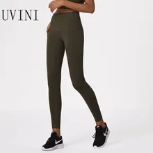 Мягкие нейлоновые спортивные Леггинсы для йоги с высокой талией, женские спортивные колготки с высокой талией, эластичные штаны для бега, фитнеса, XS-L