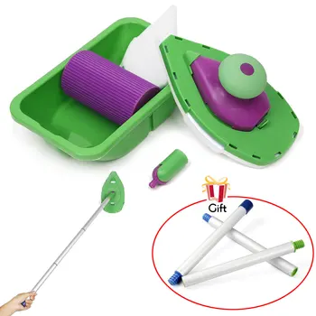 

7PCS/Set NEW DIY Paint Roller Tools Set Multifunctional Household Use Wall Decorative Point Paint Pad Painting Roller Brushes