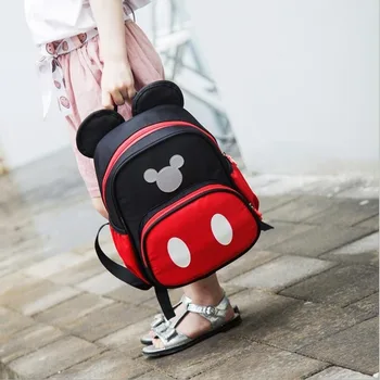 

Cartoon Mickey Children School Bags for Girls&Boy Kids Backpack Child Book Bag Minnie Princess Schoolbags Mochila Escolar