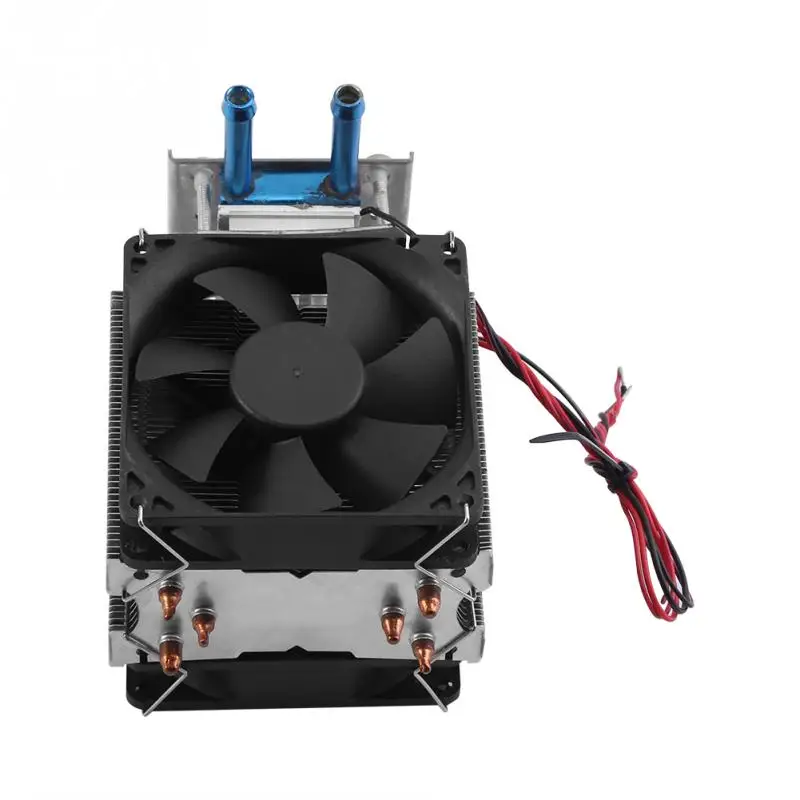 #Special Offers Semiconductor Refrigeration 12V Thermoelectric Peltier Refrigeration DIY Water Cooling System Cooler Device with Fan