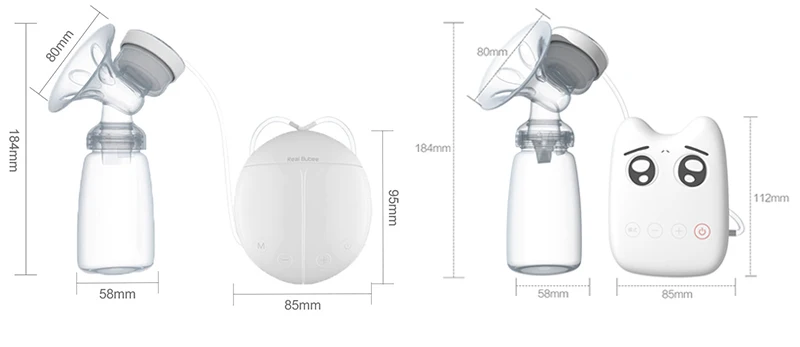 Электрический молокоотсос с молоком бутылка лактации сосать USB насос для увеличения груди сообщение грелки и кормление соски
