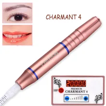 Dermografo микроблейдинг micropigmenacion Charment 4 Перманентный макияж машина набор бровей губ линия татуировки МТС устройство Портативный