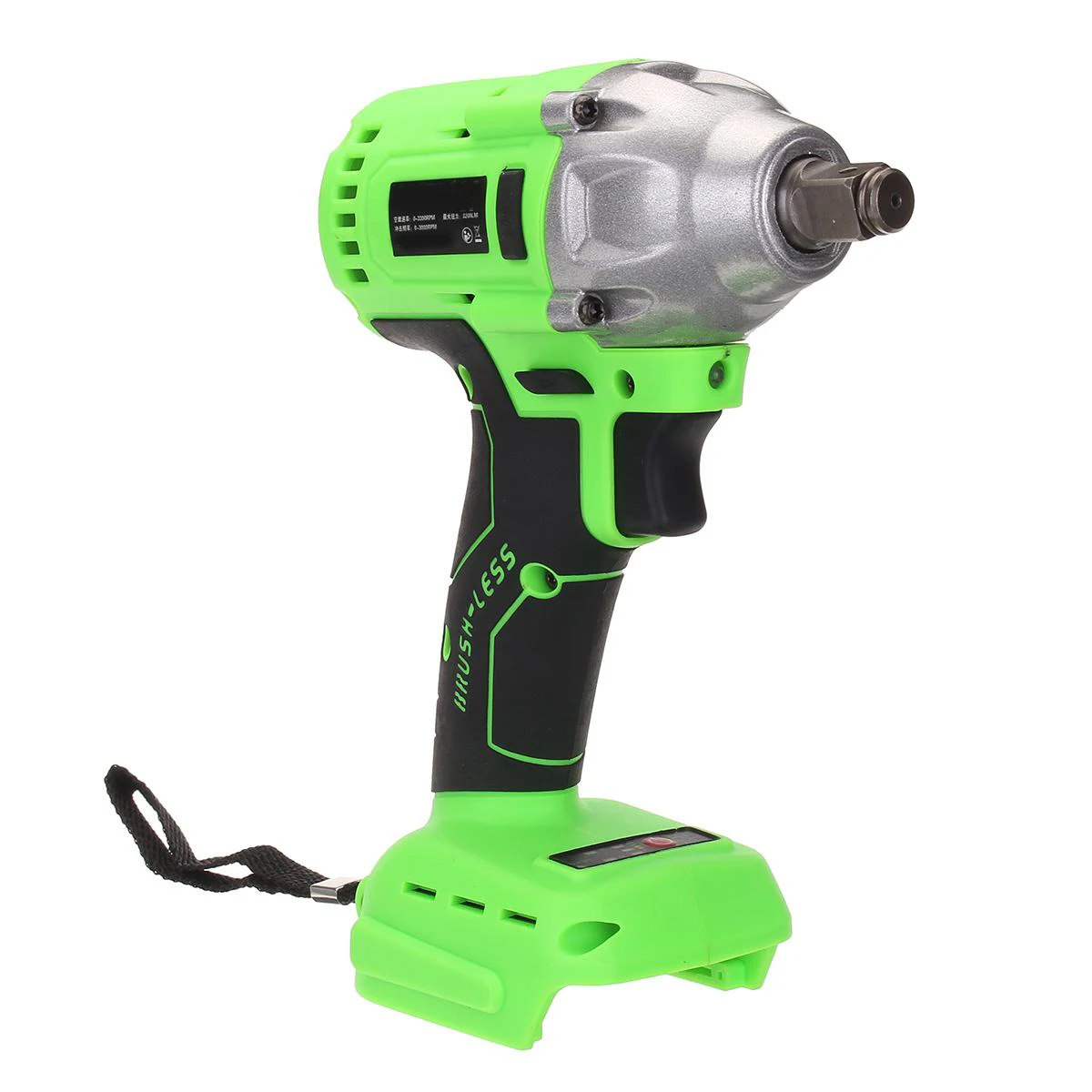 

1Pcs 18V 650NM Torque Impact Wrench Brushless Cordless W/ LED Light Without Battery For Makita Battery