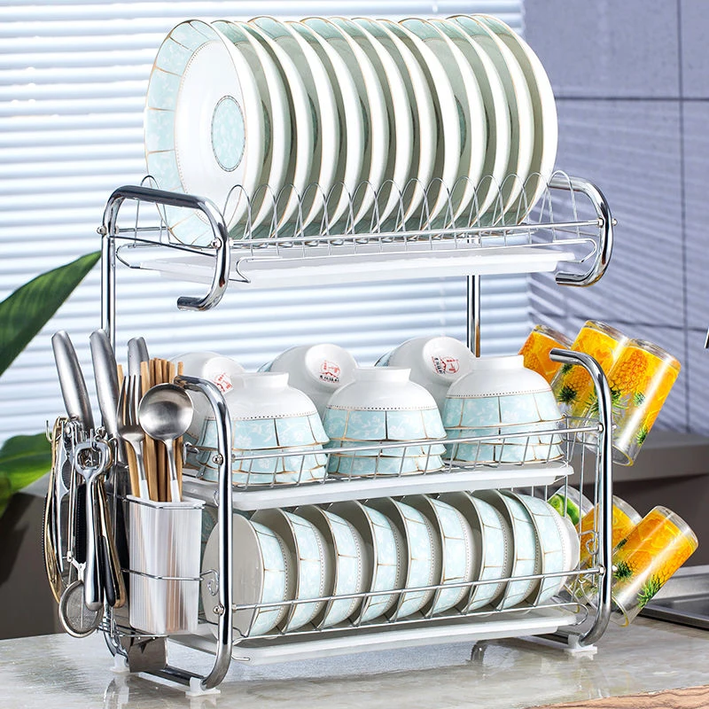 Stainless Steel Drain Dish Rack Kitchen Rack Storage Rack Cupboard Kitchen Organizer Storage Box Cooking Tool Rack Stainless Steel Drain Dish Rack Kitchen Rack Storage Rack Cupboard Kitchen Organizer Storage Box Cooking Tool Rack