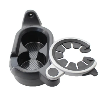 

Upgraded Car Drinks Holder Cup Mount Center Console Double Cup Holder for Smart T8WF