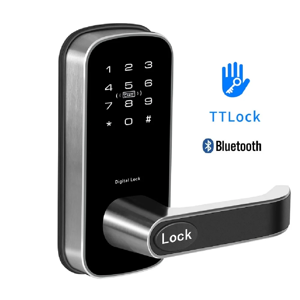 Цифровой Дверной Замок TTLock с Bluetooth электронный пароль RFID карта доступа сенсорный