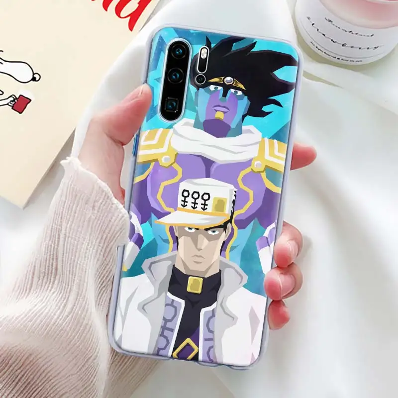 JOJO 39 s странные приключения японский чехол для телефона аниме для huawei P20 Lite P20 P30 Pro P9 P10 Lite P Smart плюс жесткий чехол C Shell