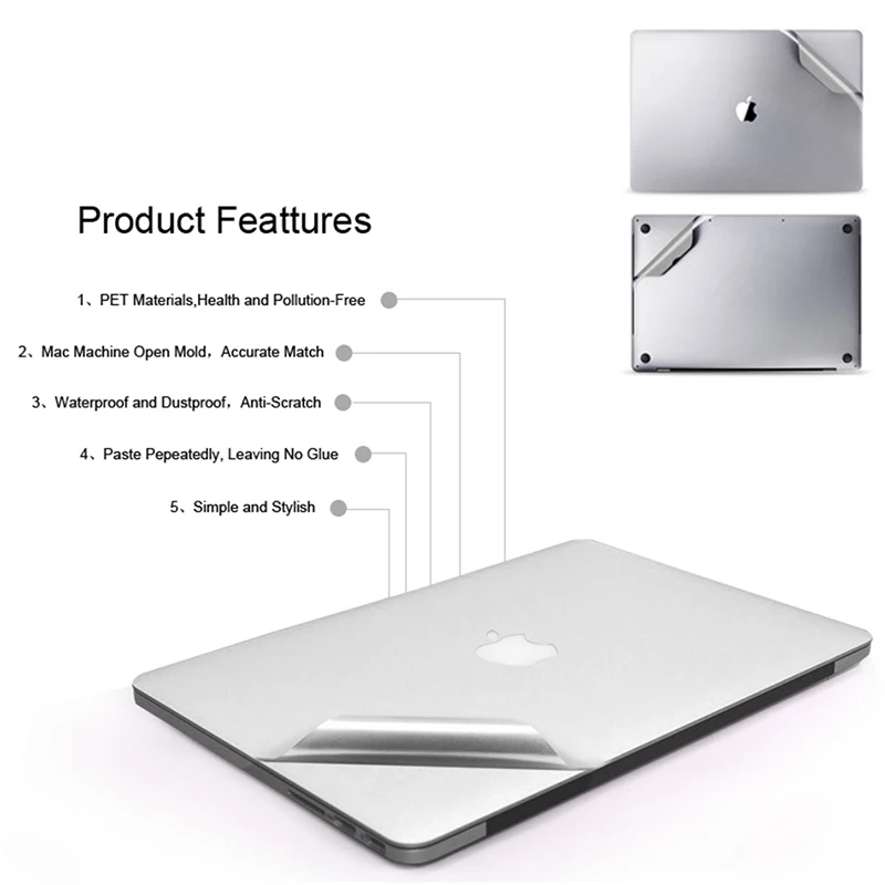 MTT Laptop Sticker For Macbook Air 13.6 Pro 13 14 12 15 16 A2338 A2681