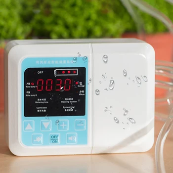 

Garden Pot Drip Irrigation Timer System Solar Charging Automatic Watering Device Saving Watering Irrigation Tool Kits