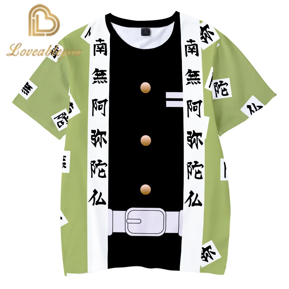 

2020 Summer Kids T-shirt Anime Demon Slayer: Kimetsu No Yaiba Cosplay 3D T-shirt Boy / Girl / Adult Short-sleeve T-shirt
