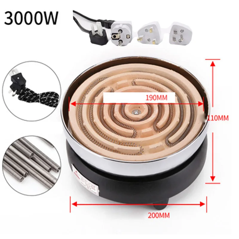 220v Kitchen Lab Mini Electric Stove Electric Household Furnace