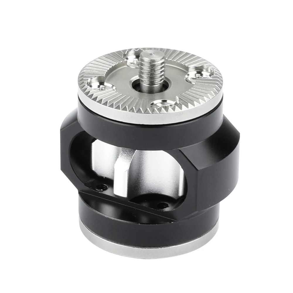 

HDRIG Aluminum Double ARRI Rosette Extension Mount With M6 Male Female Thread for Camera Cage