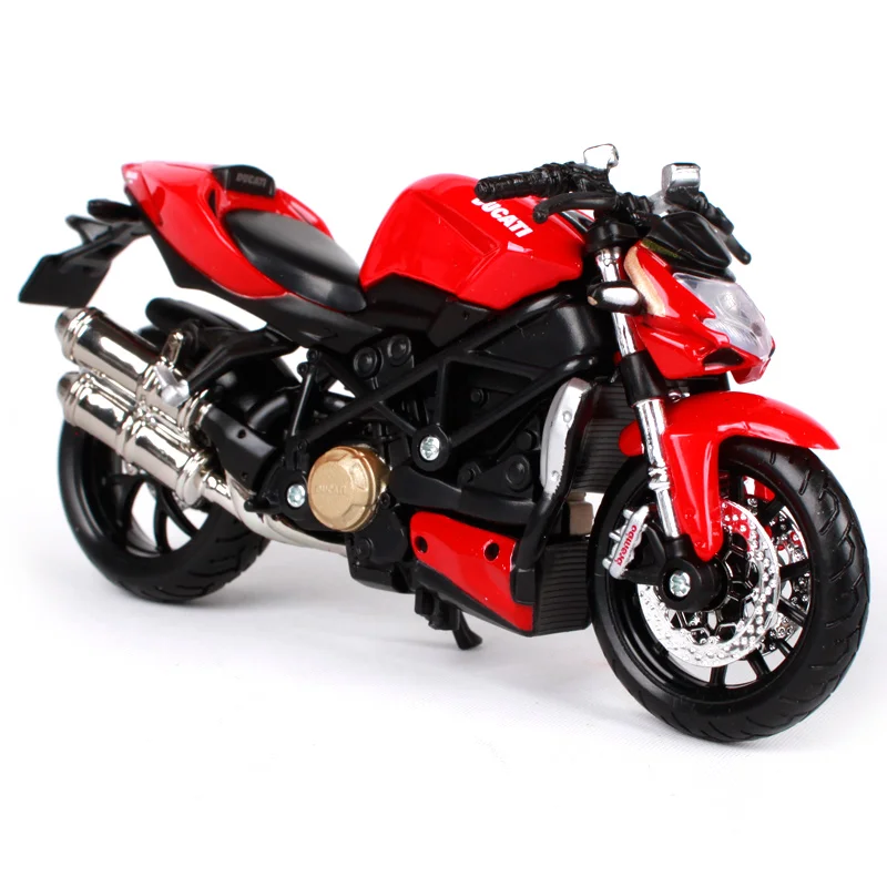 Maisto 1/18 1:18 Масштаб Ducati 1199 суперлеггра мотоциклы литье под давлением дисплей модели подарок на день рождения игрушки для мальчиков - Цвет: Mod Streetfigter S