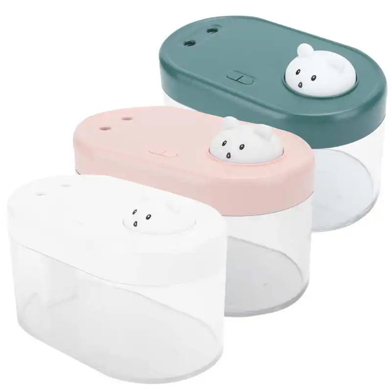 

1L Humidifier Mini Mute Desktop Double Spray Ultrasonic Air Humidifier Home Office Aroma Essential Oil Diffuser Cool Mist Maker