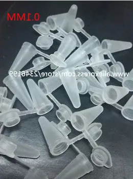 

0.1ML 0.2ML 0.5ML 1.5ML 2ML Plastic Micro Centrifuge Tube Plastic Capsule Packing Shell Pointed End EP Tubes, 500 Pieces/Pack