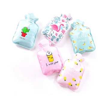

Water Bag Winter Cartoon Hot Water Bottle Bag For Heat Therapy Hand Warmer Students Mini Pocket Hot Watering Bags