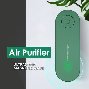

Air Freshener Portable Air Purifier Cleaner Negative Ion Generator for bathroom