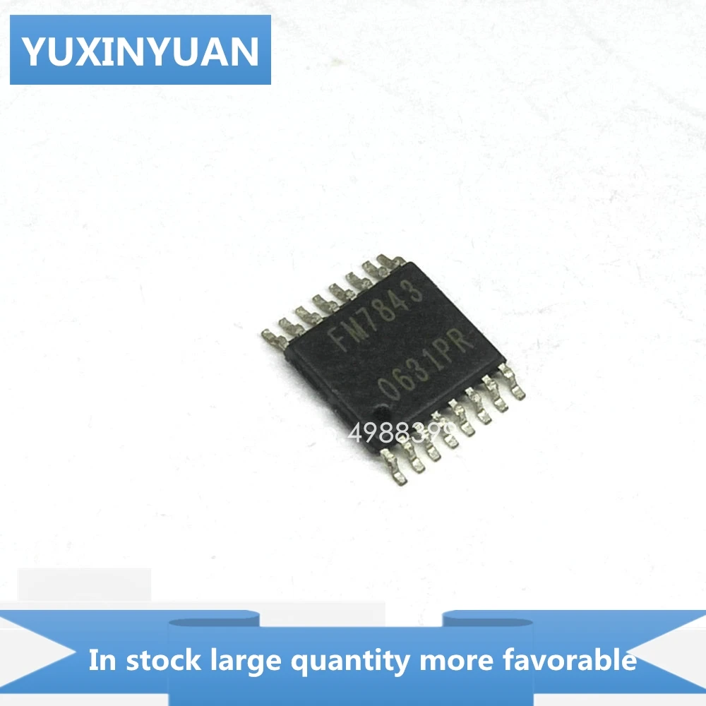 YUXINYUAN 10 шт./лот FM7843 7843 M7843 TSSOP16 в наличии | Электронные компоненты и принадлежности