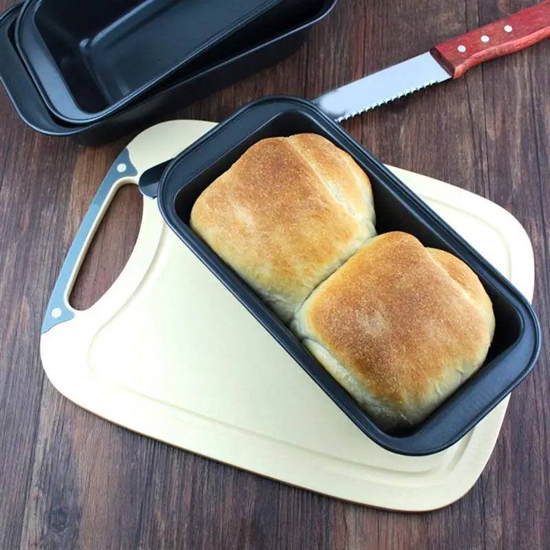 DIY Non-stick Cake Baking Tray Carbon Steel Toast Mold Cake Pan Set Bakery Oven Baking Tray Portable Tool Home Kitchen Tool