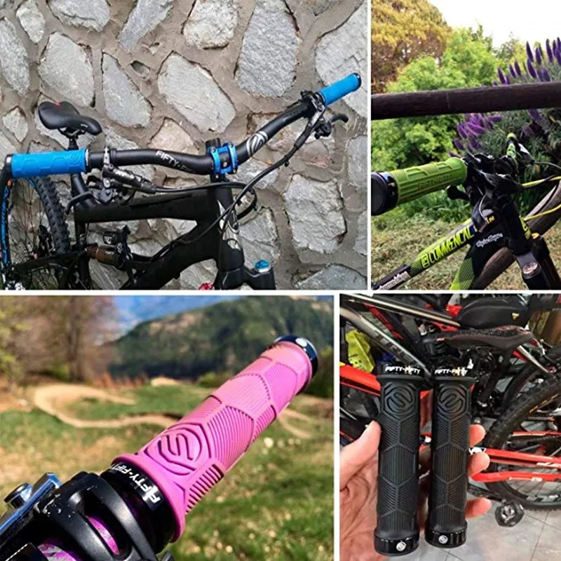 Mountain Bike Handlebar Grips Silica gel BMX Road MTB Bicycle Handlebar Grips