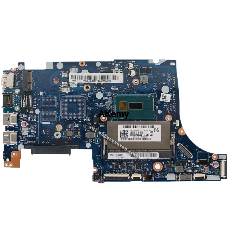 AIVS3/AIVE3 LA-C311P Motherboard For Lenovo U31-70 Laptop motherboard with SR23W I7-5500U 2G DDR3 FRU 5B20K83968 tested