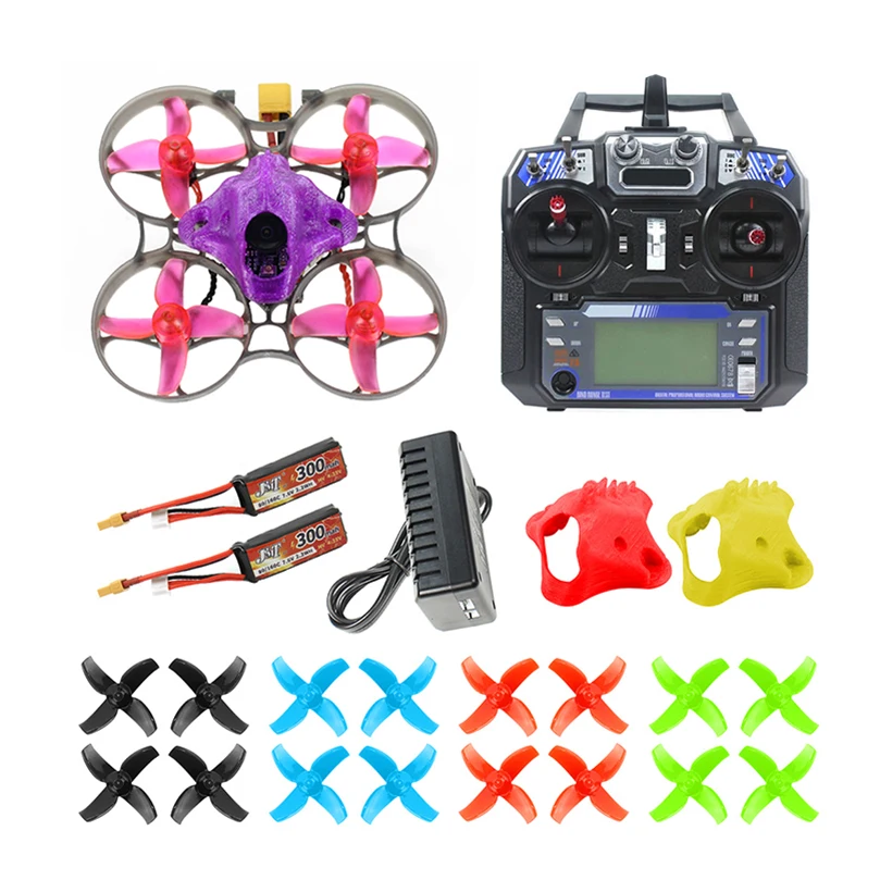 JMT FPV DIY Радиоуправляемый Дрон с RTF с FPV очками/часами Mobula7 V3 75 мм Рамка Crazybee F4 Pro V2.1 2-3S управление полетом Квадрокоптер
