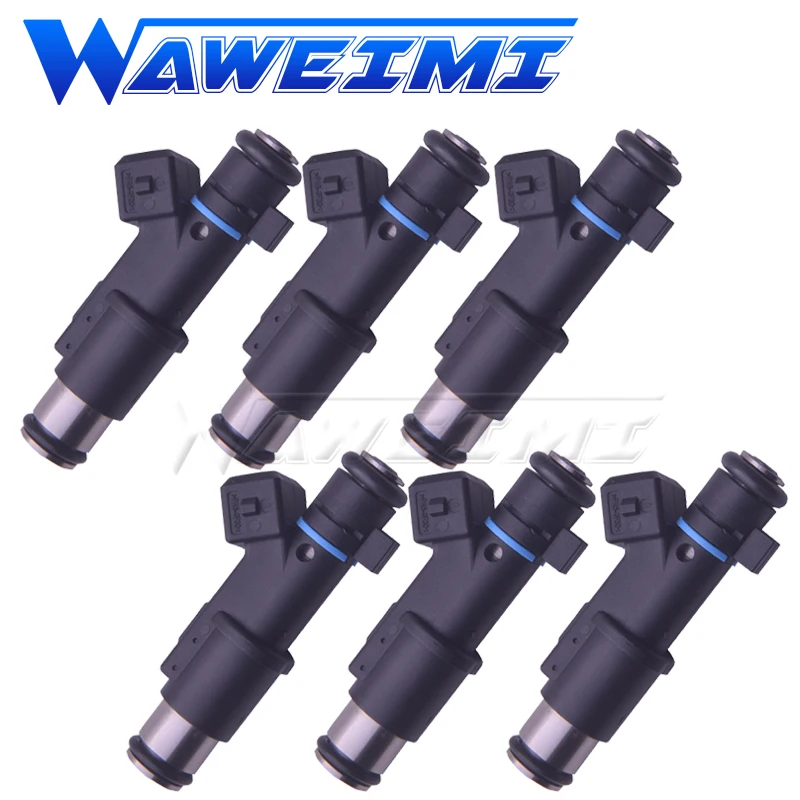 WAWEIMI 6 шт. Топливная форсунка клапан OE 01F005A для CITROEN Xsara Picasso C5 PEUGEOT 406 407 1.8L 16 В |