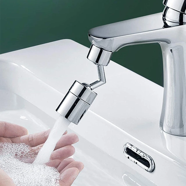 720°Universal Kitchen Faucet Anti-splash Aerator Bathroom Tap Rotatable Faucet Sprayer Saving Water Tap Nozzle Extender Adapter 1