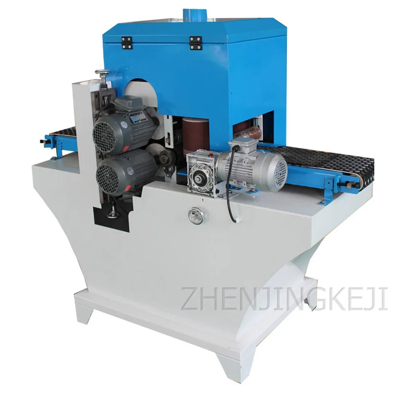 

380V Polishing Machine Wall Sanding Belt Machine All Sides Wood Belt Grinder Tool Fully Automatic Polisher Woodworking Machinery