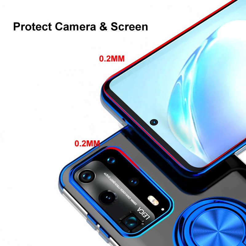 Мягкий чехол с покрытием для Huawei P40 P30 Pro Mate 30 20 P20 Lite Nova 5Z 5T 5i 4e 3e Y9S Honor V30|Бамперы| |
