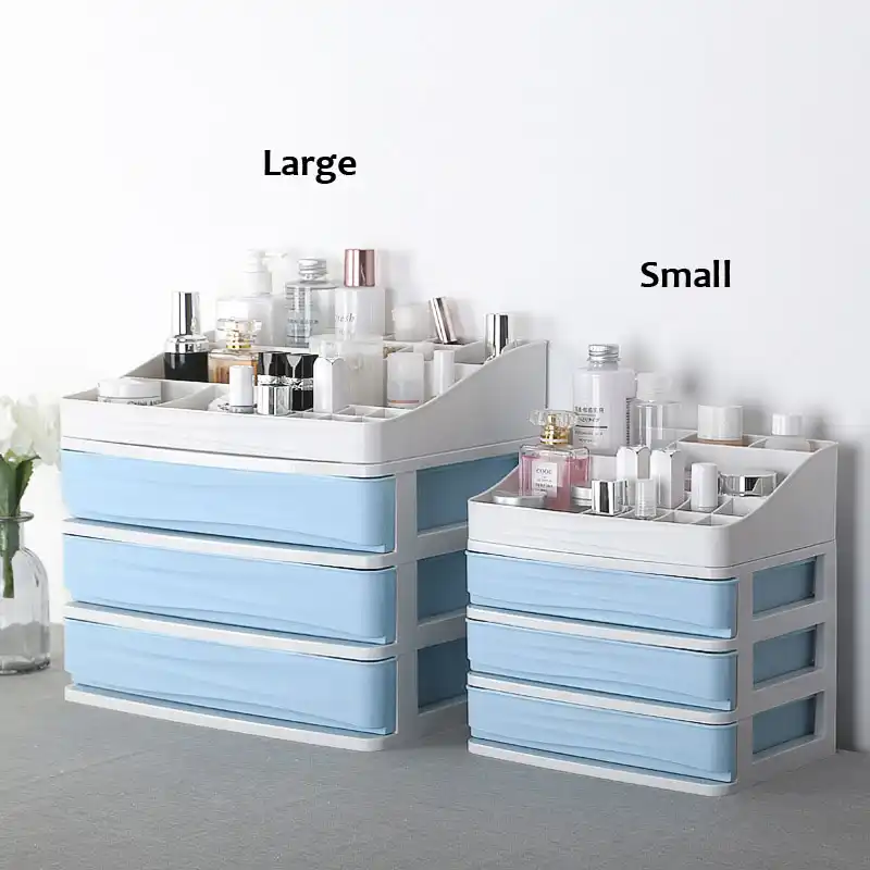 Cosmetic Storage Box Drawer Makeup Organizers Box Pp Home Storage