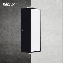 Крытый открытый светодиодный настенный светильник ing 3W 6 Вт алюминиевый водонепроницаемый крыльцо светодиодный настенный светильник садовый светильник прикроватный светильник для ванной комнаты