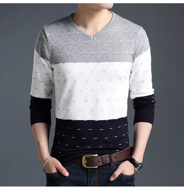 nuevo suéter casual de marca de moda de otogno jersey de cuello redondo de corte delgado para hombre suéteres y pulóver XXL