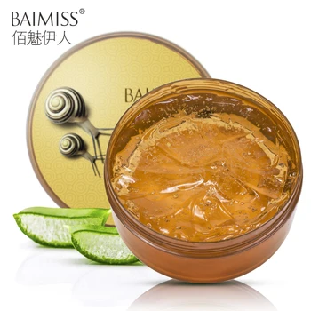 

BAIMISS 300g Snail Serum Aloe Vera Gel Face Cream Skin Care Repair Acne Treatment Blackhead Remover Scar Removal Moisturizing