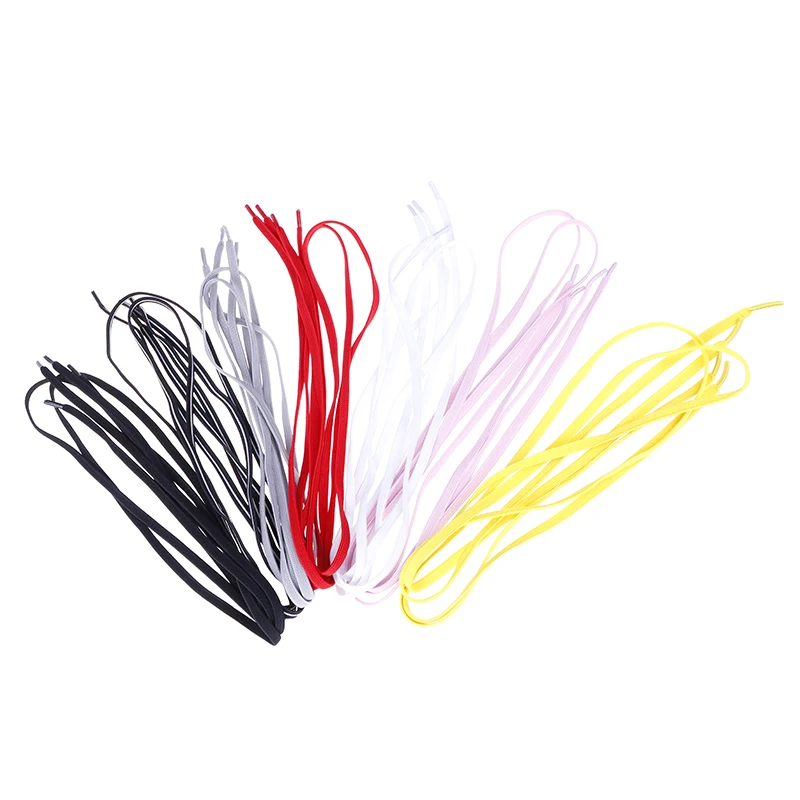 1Set Fashion  Women Men Shoes One-handed Shoe Laces Lazy No Tie Shoelaces Quick And Easy Sneakers Elastic Shoelace