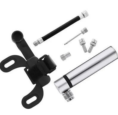 

Romher Outdoor riding manual mini portable bicycle aluminum alloy ultra light pump basketball football inflatable tube