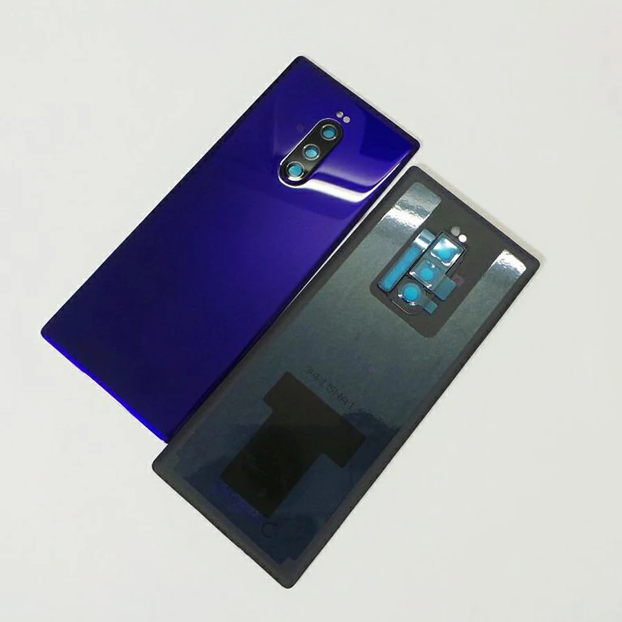 Стеклянный корпус батарейного отсека задняя крышка для sony Xperia 1X1/XZ4 J8110 J8170 J9110 замена крышки аккумулятора