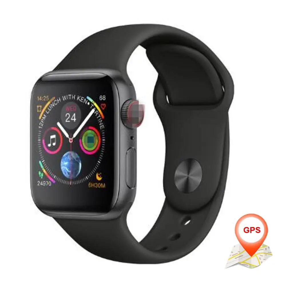 IWO 11 умные часы gps Беспроводное зарядное устройство MTK2503 gps спортивные умные часы 44 мм часы 5 IWO 9 обновление для Apple Watch Iphone Android
