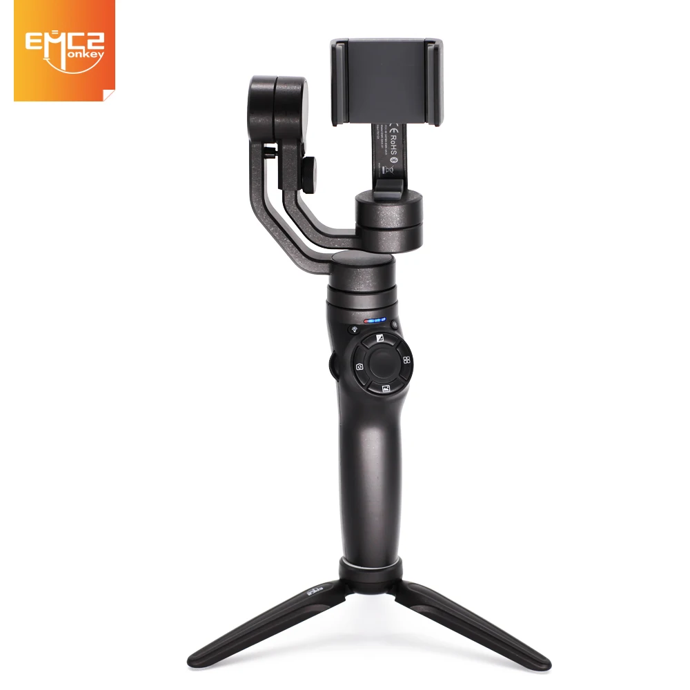 EIMANKE ручной шарнирный стабилизатор для камеры GoPro с Штатив для смартфон GoPro 7 экшн-камеры XiaoYi 4k экшн Камера не DJI OSMO 3 ZHIYUN FEIYUTECH