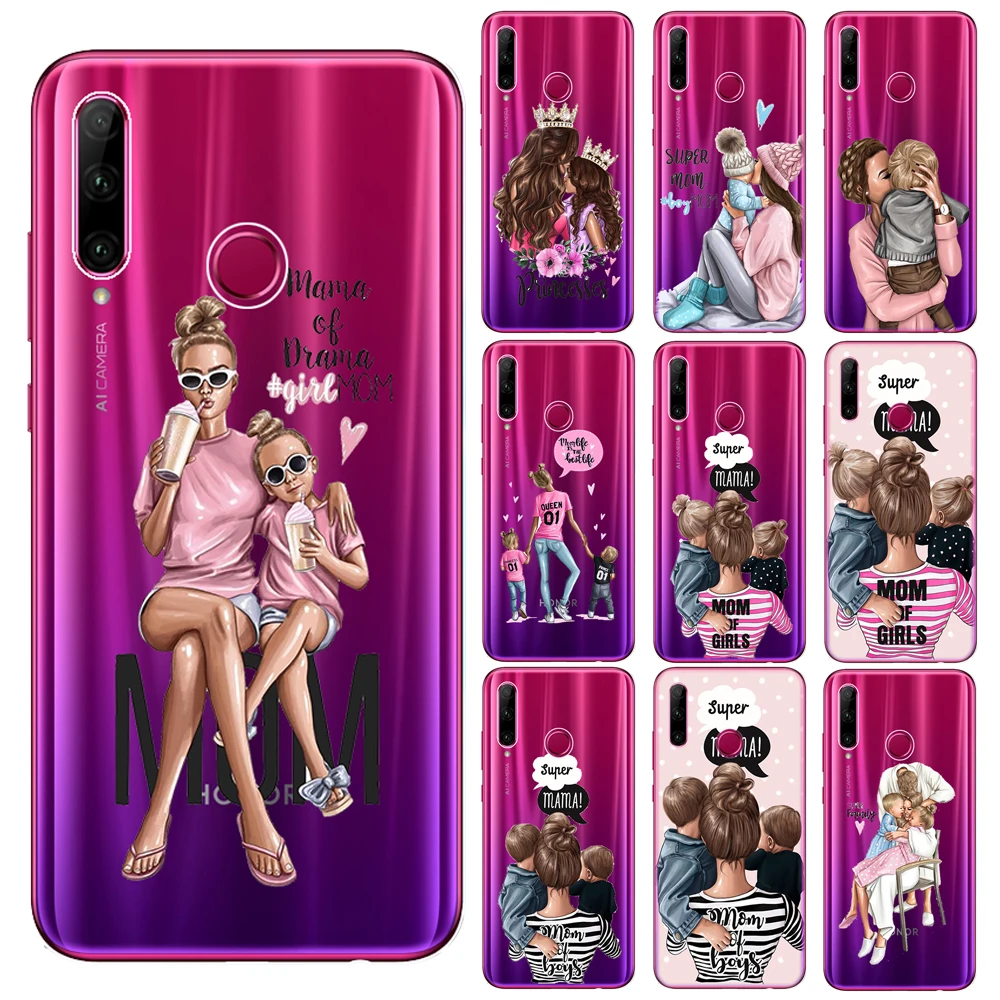 Модная одежда для детей мамы и дочери Queen 01 силиконовый чехол смартфона Huawei Mate 20 30