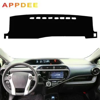 

Car Dashboard Cover Dash Mat Carpet Cape For Toyota Aqua Prius C 2011 - 2019 LHD RHD Sunshade Auto Cape 2018 2017 2016