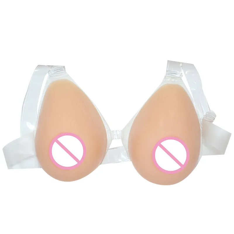 SBT Tear Drop Shape Transgender Silicone Breast Forms with Transparent  Straps 400-1600gpair - AliExpress