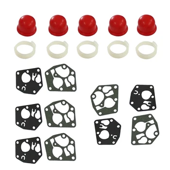

1 Set Carburetor Gaskets Primer Bulb Fuel Line Rings For 694394 4178 5084H 494408 4128 5084D 495770 5083H 5083K 795083