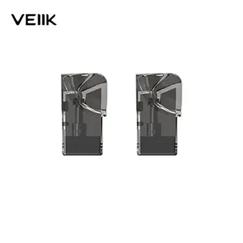 

2pcs/lot Original Veiik Cracker Pod Cartridge 2ml E-juice Capacity 1.2 Ohm Ceramic Coil For Veiik Cracker Kit