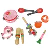 10PCS Beginner Musical Instruments Boxed Percussion Musical Toys Child Early Education Music Rhythm Cultivation Educational Toys 3
