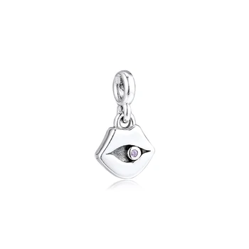 

Charms 925 Silver Original Fit Pandora ME Bracelets Sterling Silver My Lips Dangle Charm Beads for diy Women Jewelry