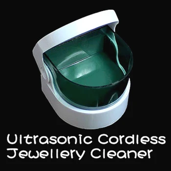 

New Smart Mini Cordless Ultra Sonic Cleaner Bath For Cleaning Coins Jewelry Contact Lenses Dentures Intelligent Control Cleaner