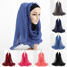 new autumn Winter Fashion Women Ladies Cotton Scarf Muslim Soft Wrap Long Shawl Islam Bali yarn scarves scarf shawl#1002